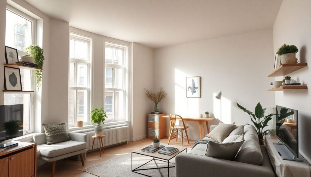 Маленькая квартира без ощущения тесноты: дизайнерские приемы и лайфхаки - иллюстрация