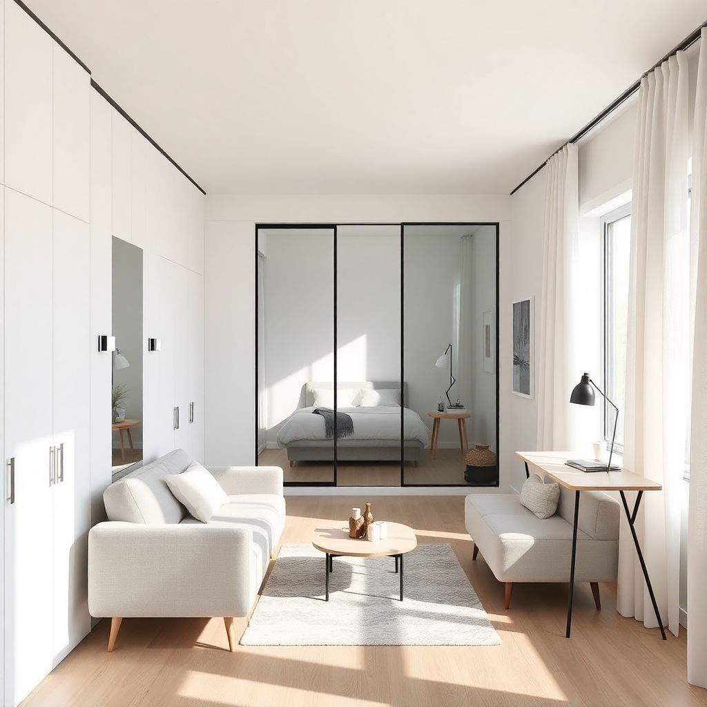 Маленькая квартира без ощущения тесноты: дизайнерские приемы и лайфхаки