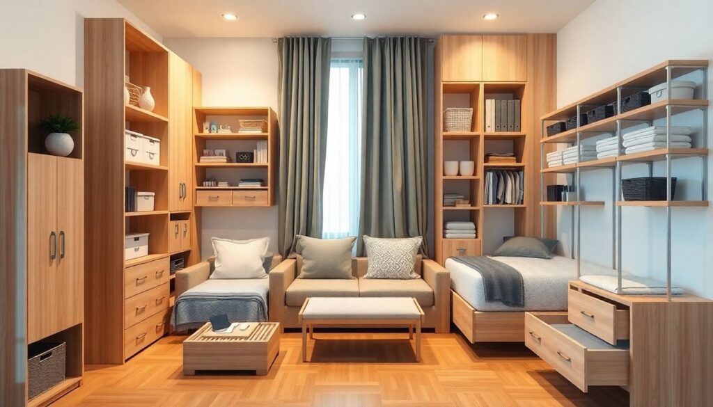 Эргономика в интерьере: как организовать хранение вещей в маленьком пространстве - иллюстрация