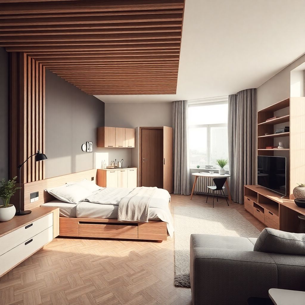 Маленькая квартира без тесноты: эффективные приемы зонирования и хранения