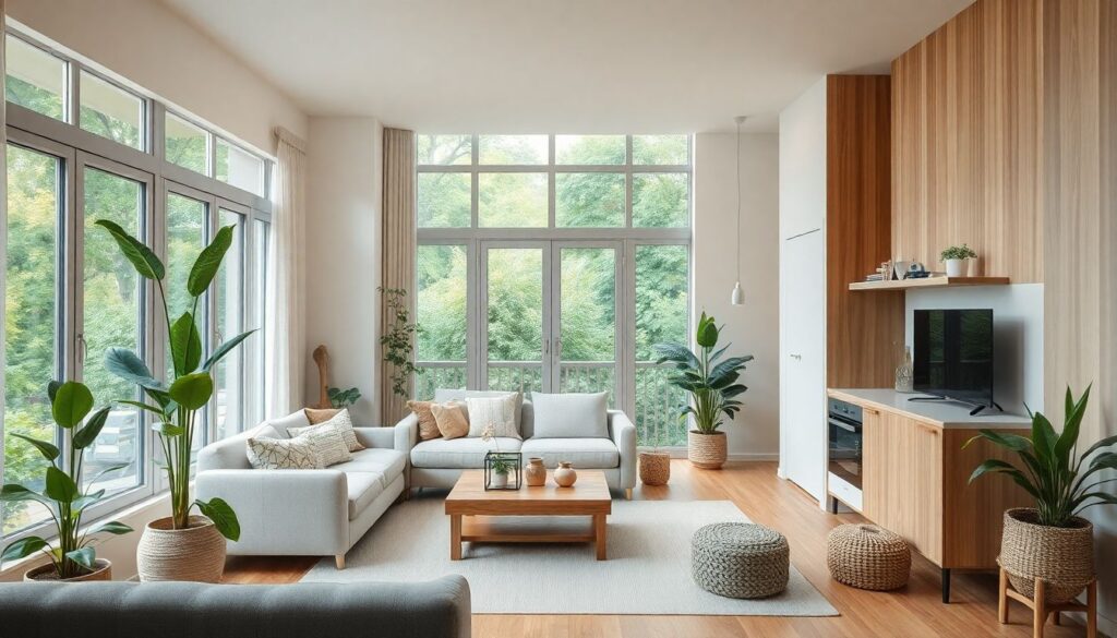 Экодизайн и осознанное потребление в интерьере: как сделать квартиру более «зеленой» без лишних затрат - иллюстрация