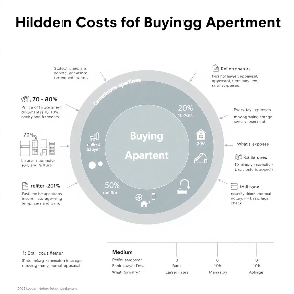 Скрытые расходы при покупке квартиры от комиссии до ремонта под ключ