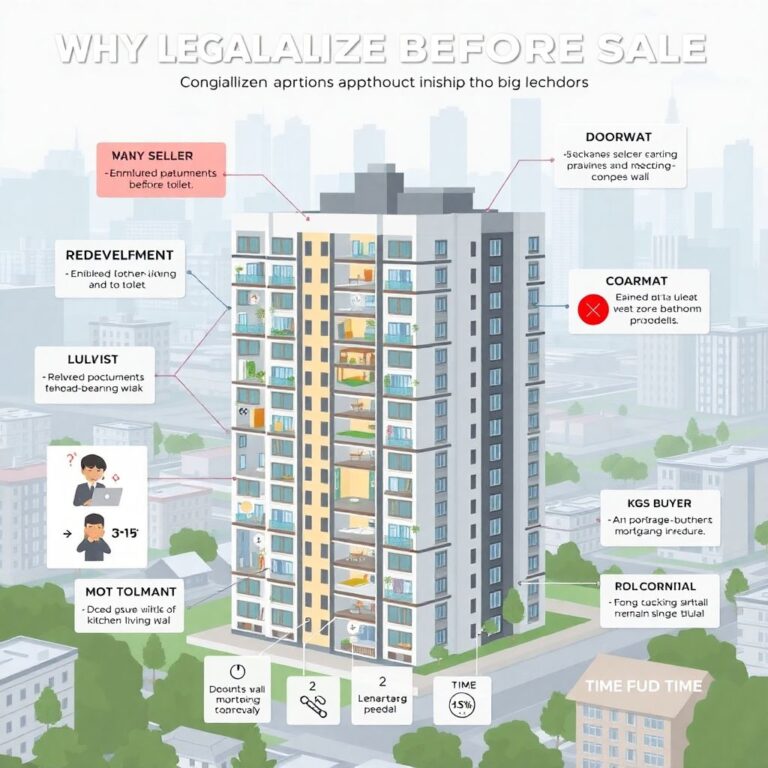 Как легализовать перепланировку квартиры и избежать штрафов и проблем при продаже