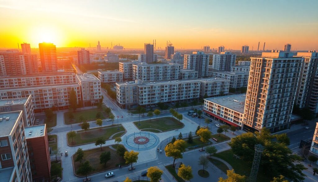 Обзор самых интересных жилых комплексов в вашем городе: плюсы и минусы - иллюстрация