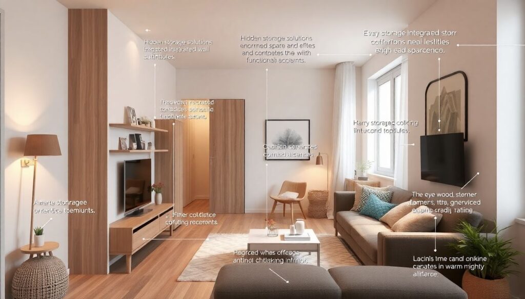 Зонирование маленькой квартиры: идеи для интерьера до 40 м² - иллюстрация