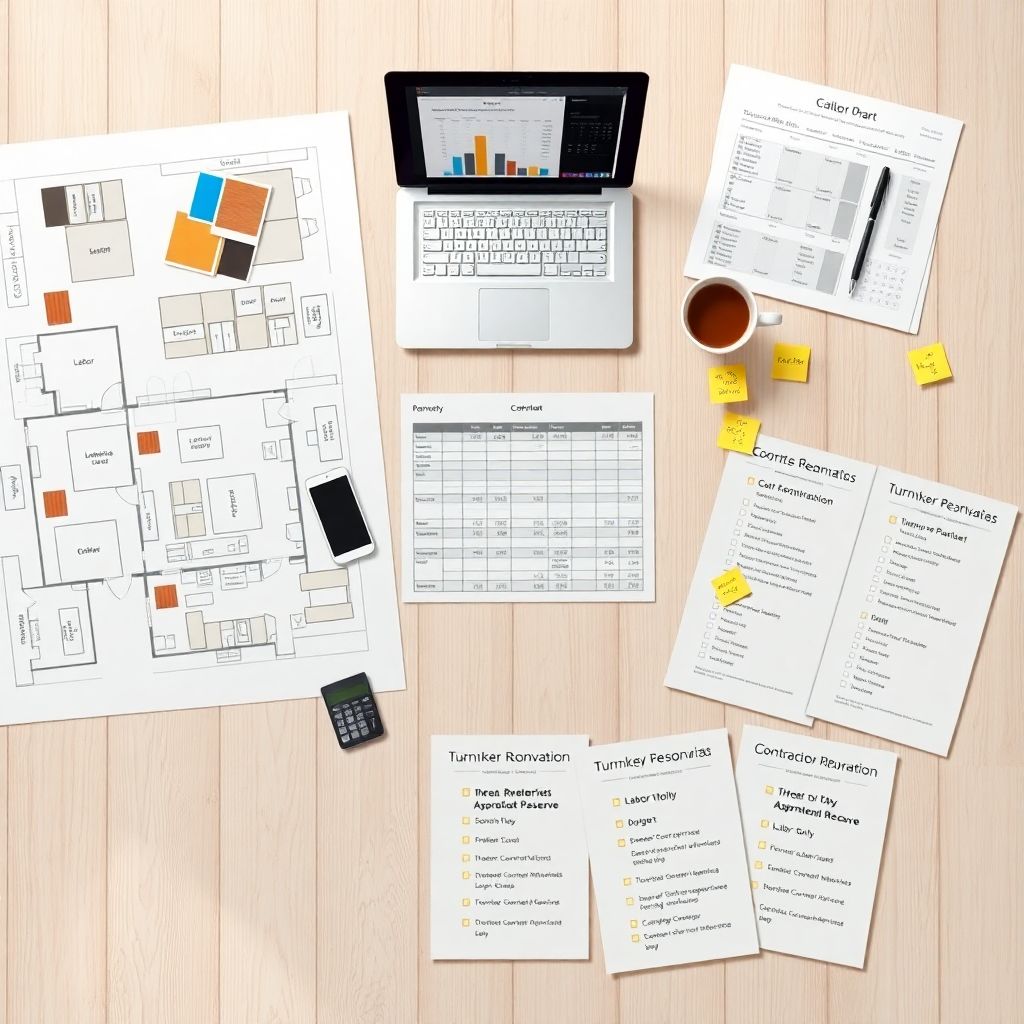 Ремонт без стресса: как правильно спланировать бюджет, сроки и выбрать подрядчиков