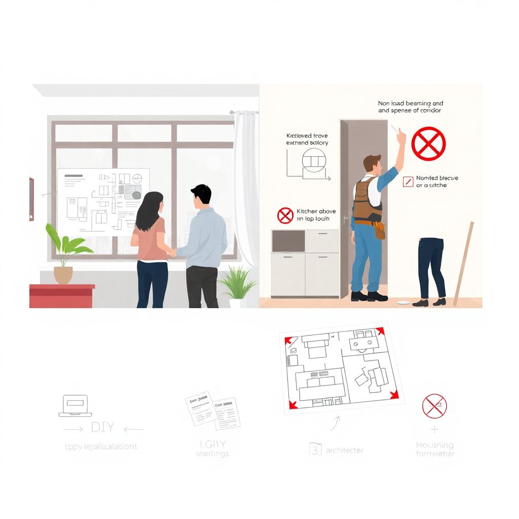 Перепланировка квартиры: что можно, что нельзя и как узаконить изменения