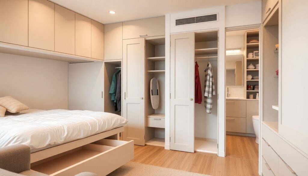 Маленькая квартира — максимум пространства: лайфхаки для студий и однушек - иллюстрация